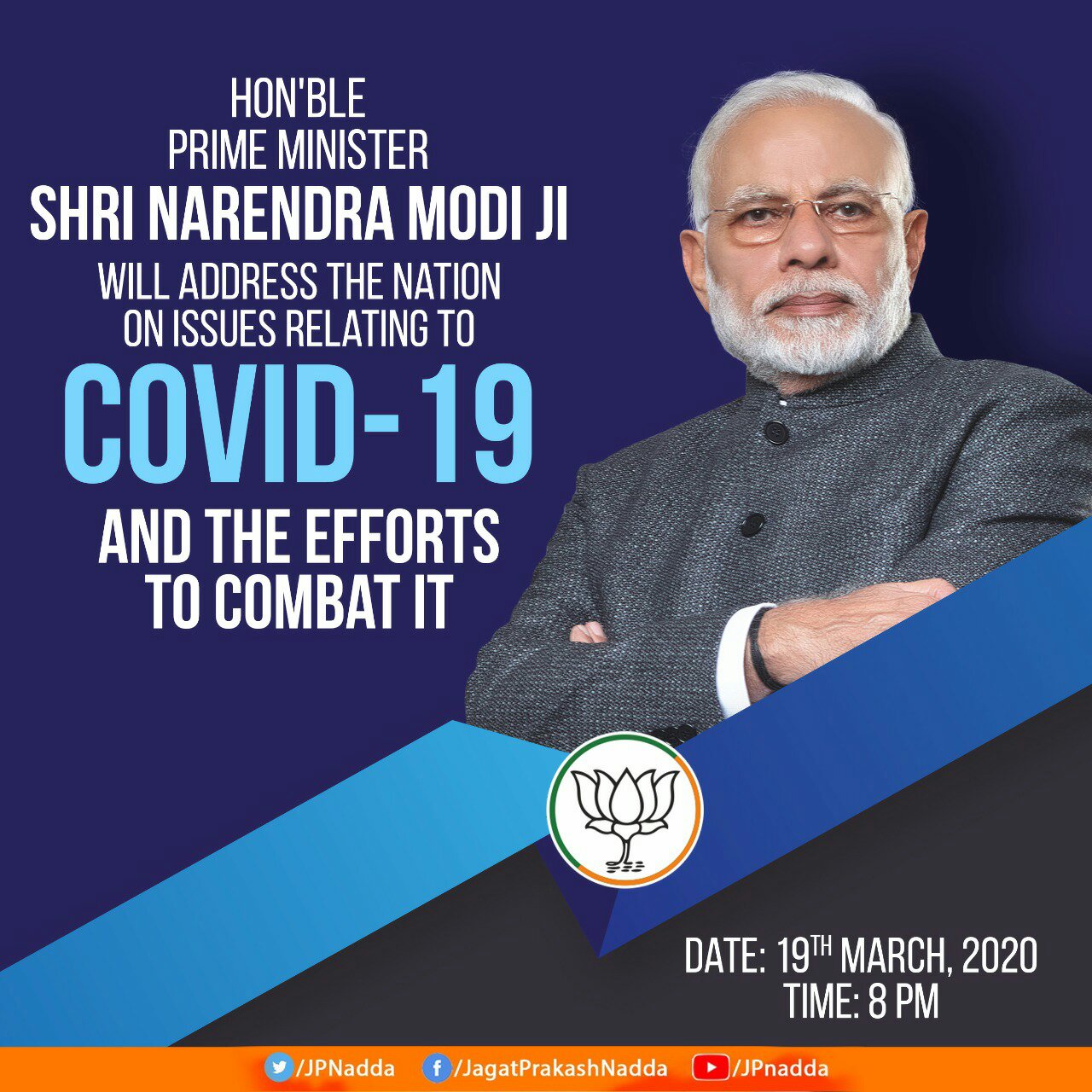 pm address to the nation today live