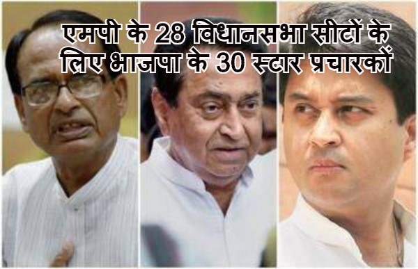 एमपी के 28 विधानसभा सीटों